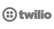 Twilio Logo Grayscale