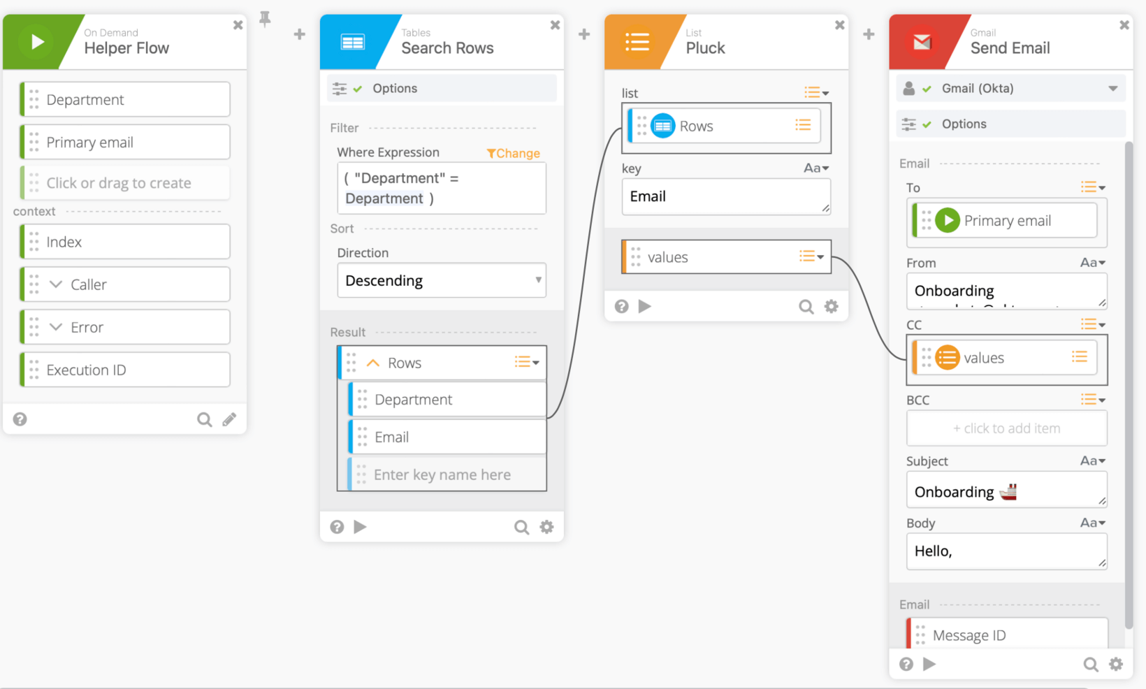 workflow - How to let the user update their email if they used a