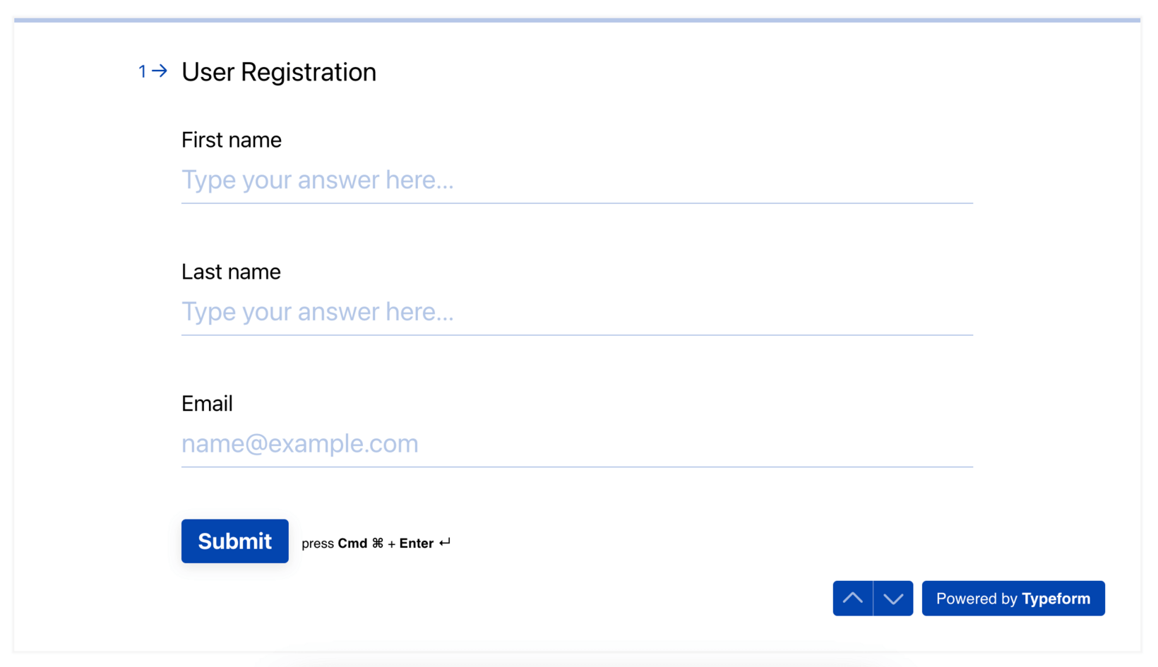 workflows hooks typeform form