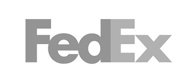 FedEx Logo Gray
