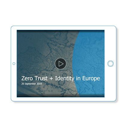Zero Trust In Europe | Okta