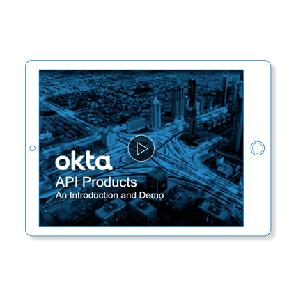 API Produucts Demo Okta