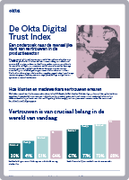 Infographic: De Okta Digital Trust Index - Een onderzoek naar de menselijke kant van vertrouwen in de productiesector