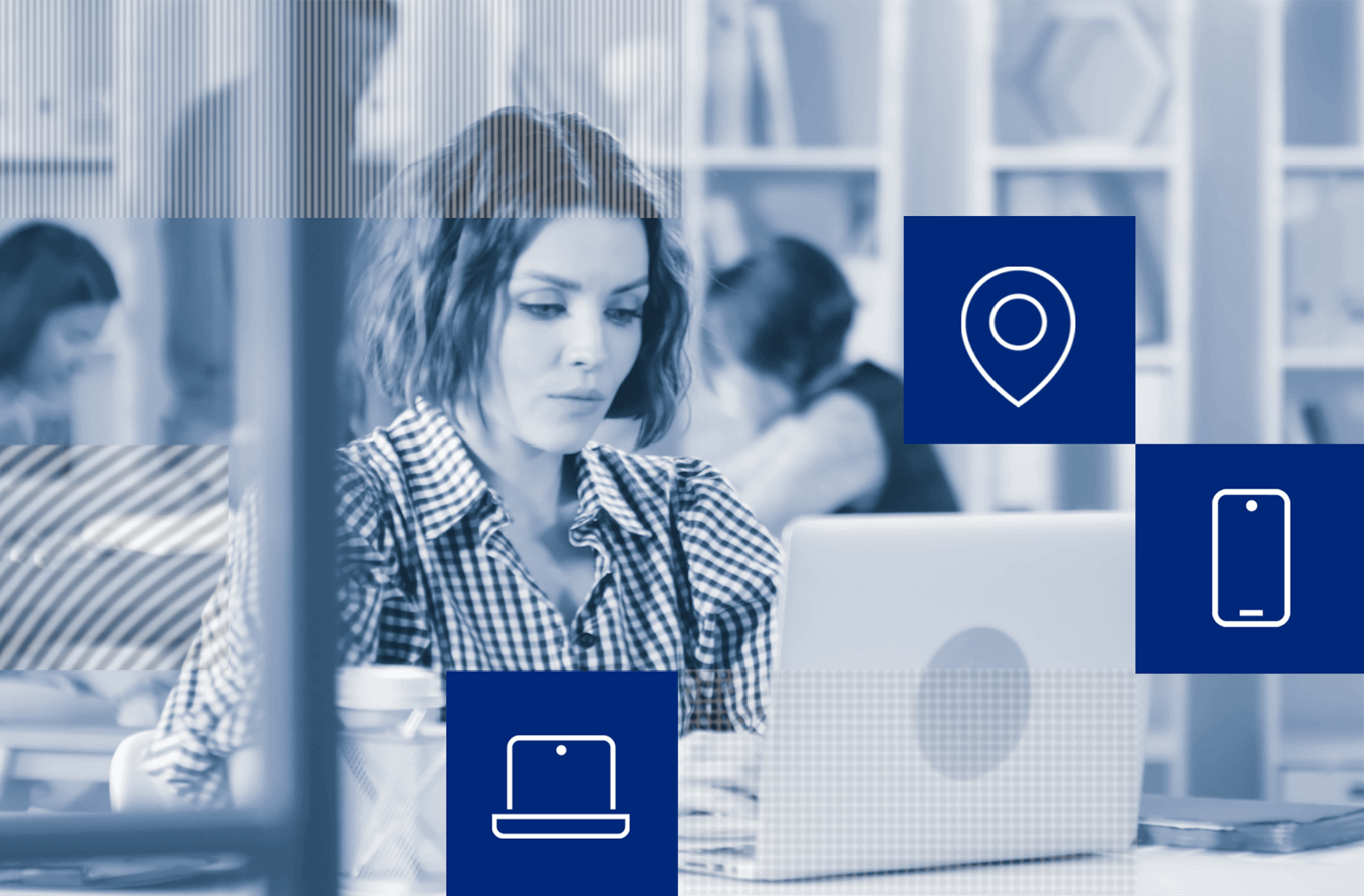 Trust at Work - woman with laptop