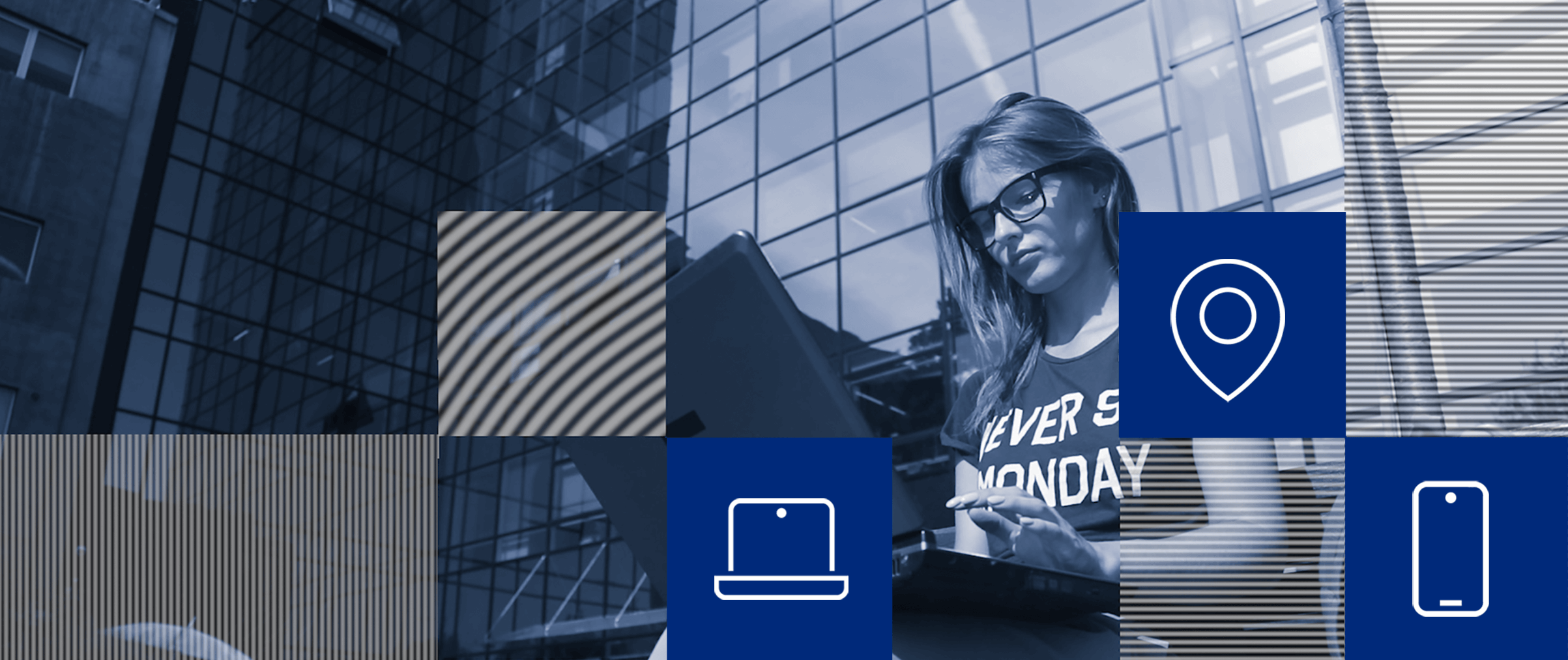 Trust @ Work Woman with Laptop