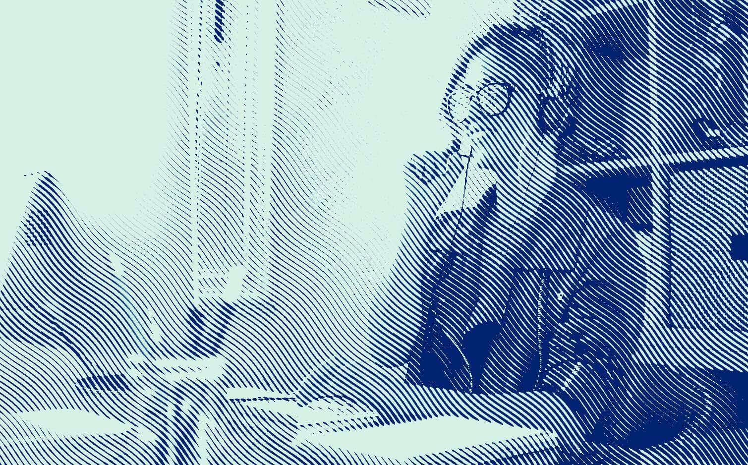 Office worker at computer